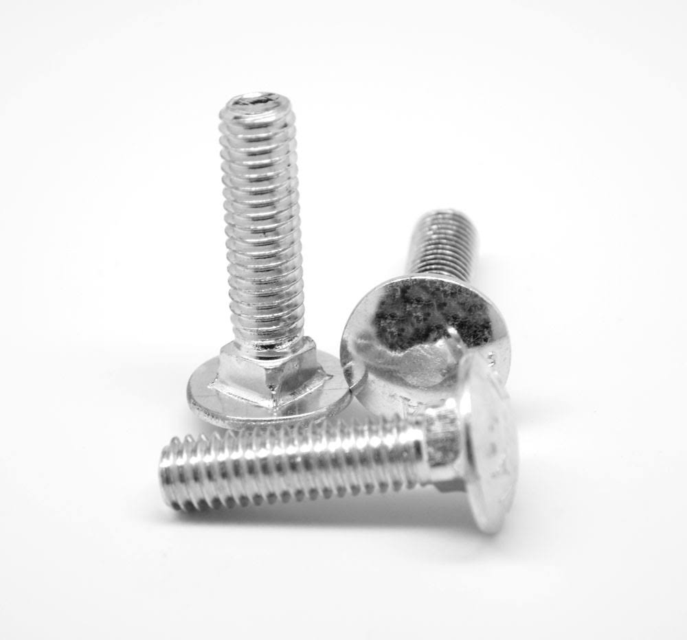 1/4x22-20 x 8x22 Coarse Thread Carriage Bolt Stainless Steel 18-8 R140