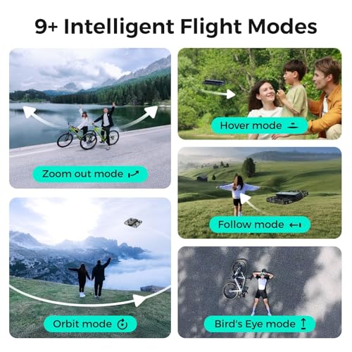 Black Foldable Mini Drone with Camera T31088