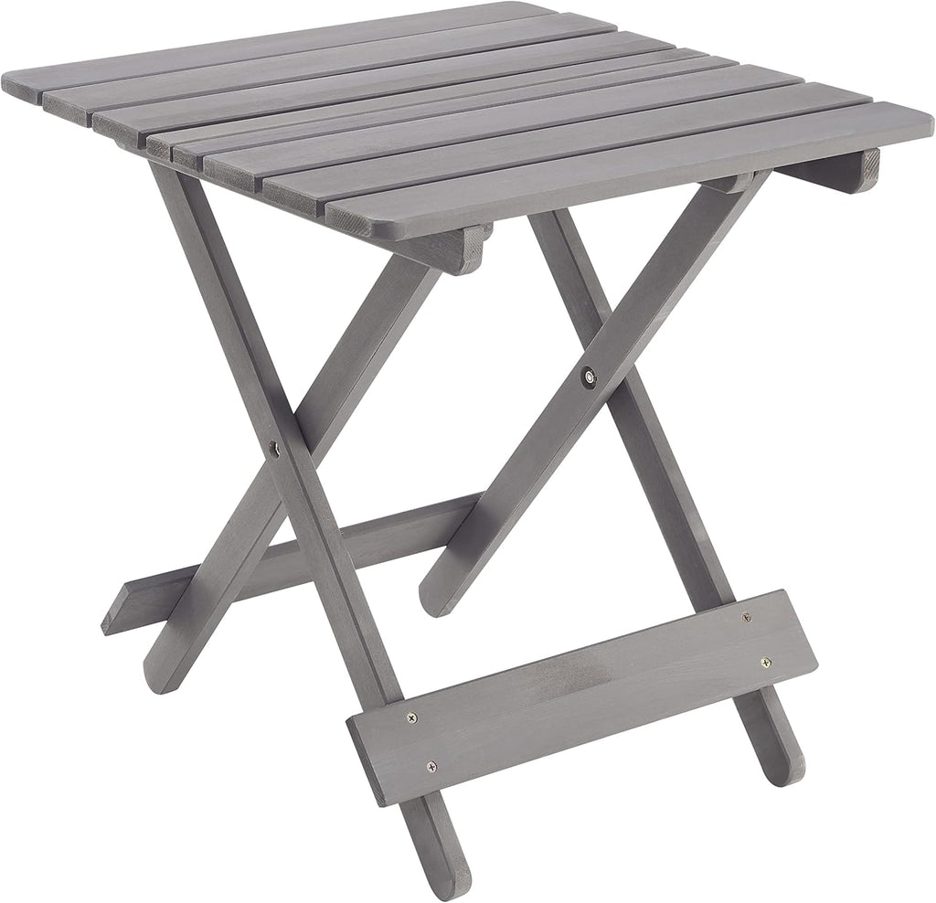 Folding Wooden Side Table H68935