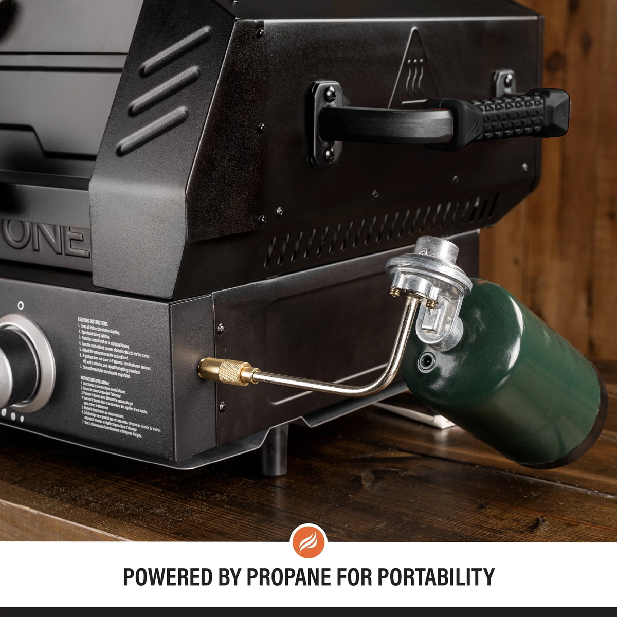 Tabletop Propane Pizza Oven with Two 15 Cordierite Stones F259495