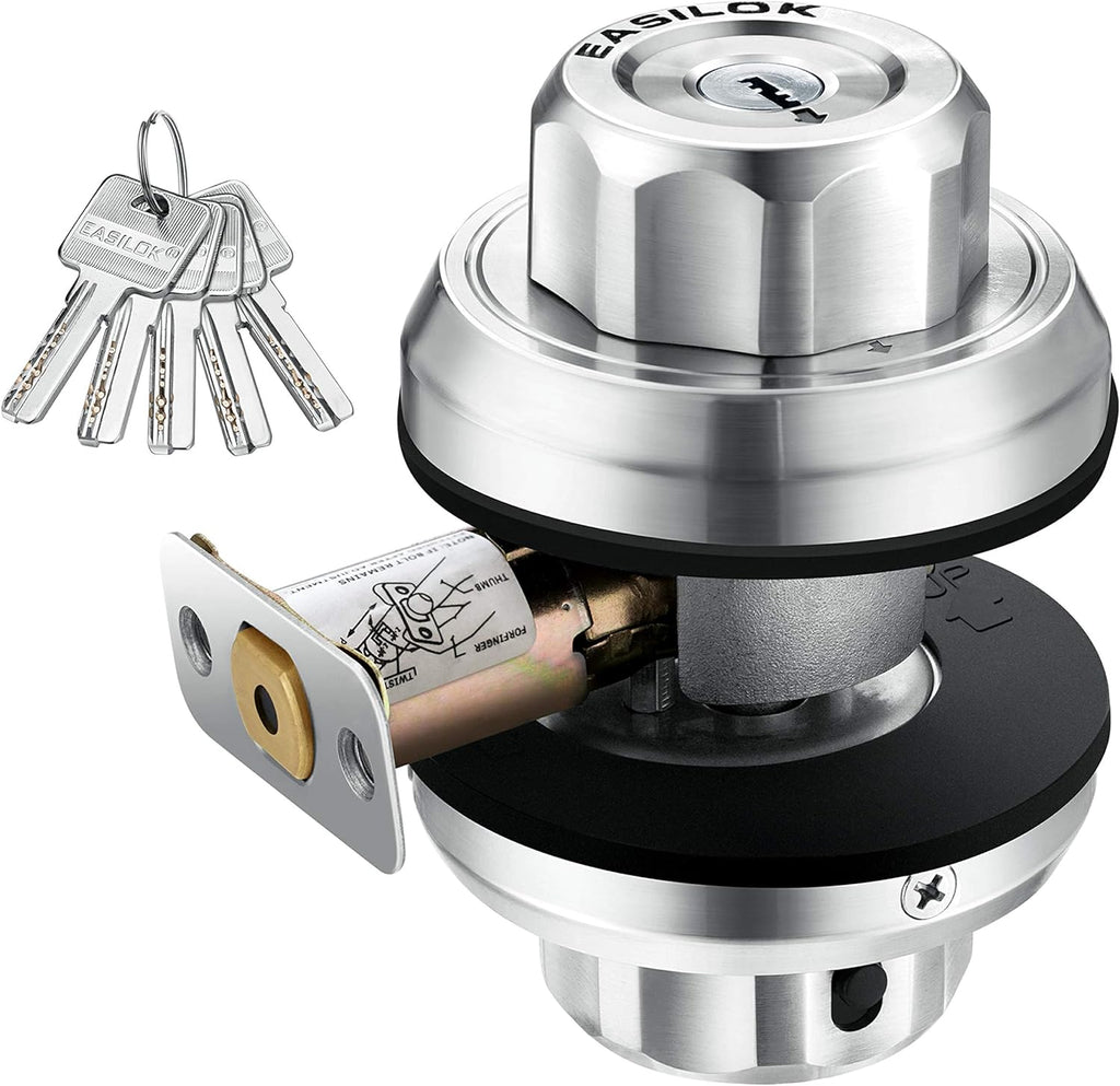 Twist to Lock Deadbolt Lock Keyless Single Cylinder H215