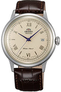 Japanese Automatic Stainless Steel and Leather Dress Watch O2167