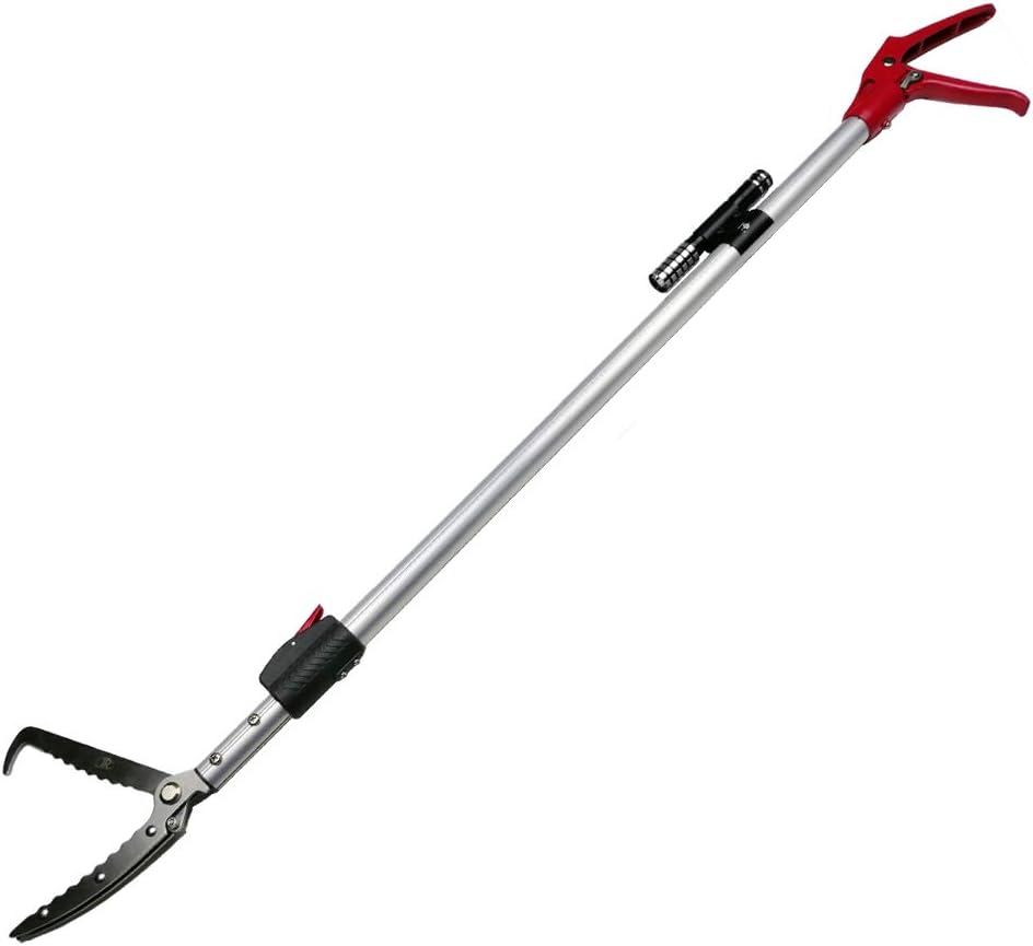86 inch Telescopic Pole Snake Catcher Tongs R6901