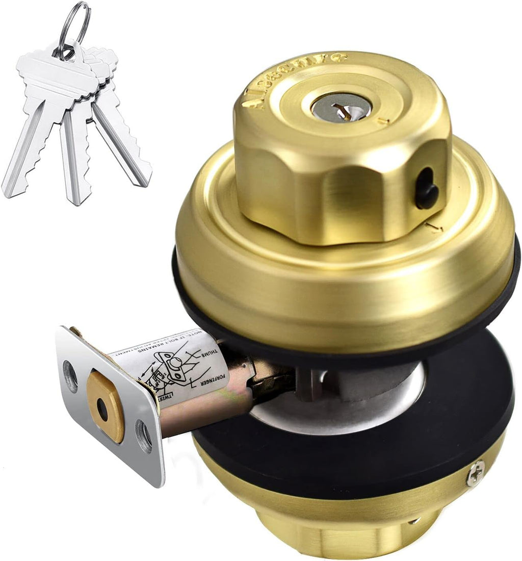 Twist to Lock Deadbolt Lock Keyless Single Cylinder H215