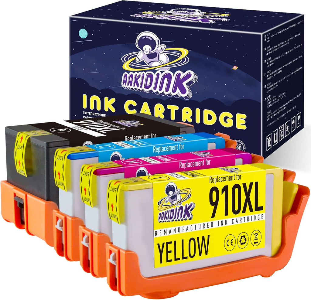 Remanufactured 910XL Ink Cartridge Combo Pack 4 Pack I84147
