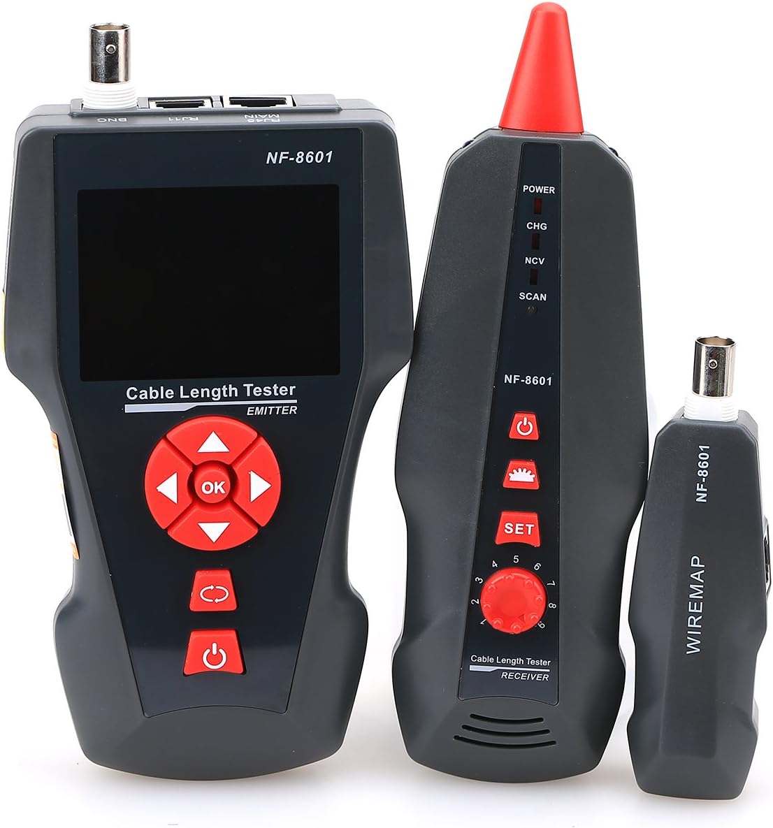Multi-functional Network Cable Tester LCD Cable length Tester B20889
