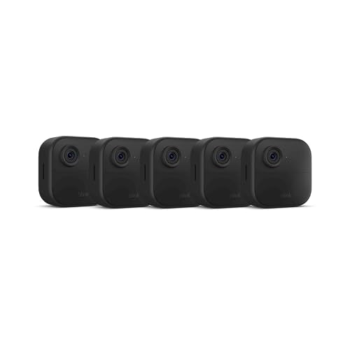 Wireless smart security camera system, 1080p HD, two-way talk, 5 camera W6865