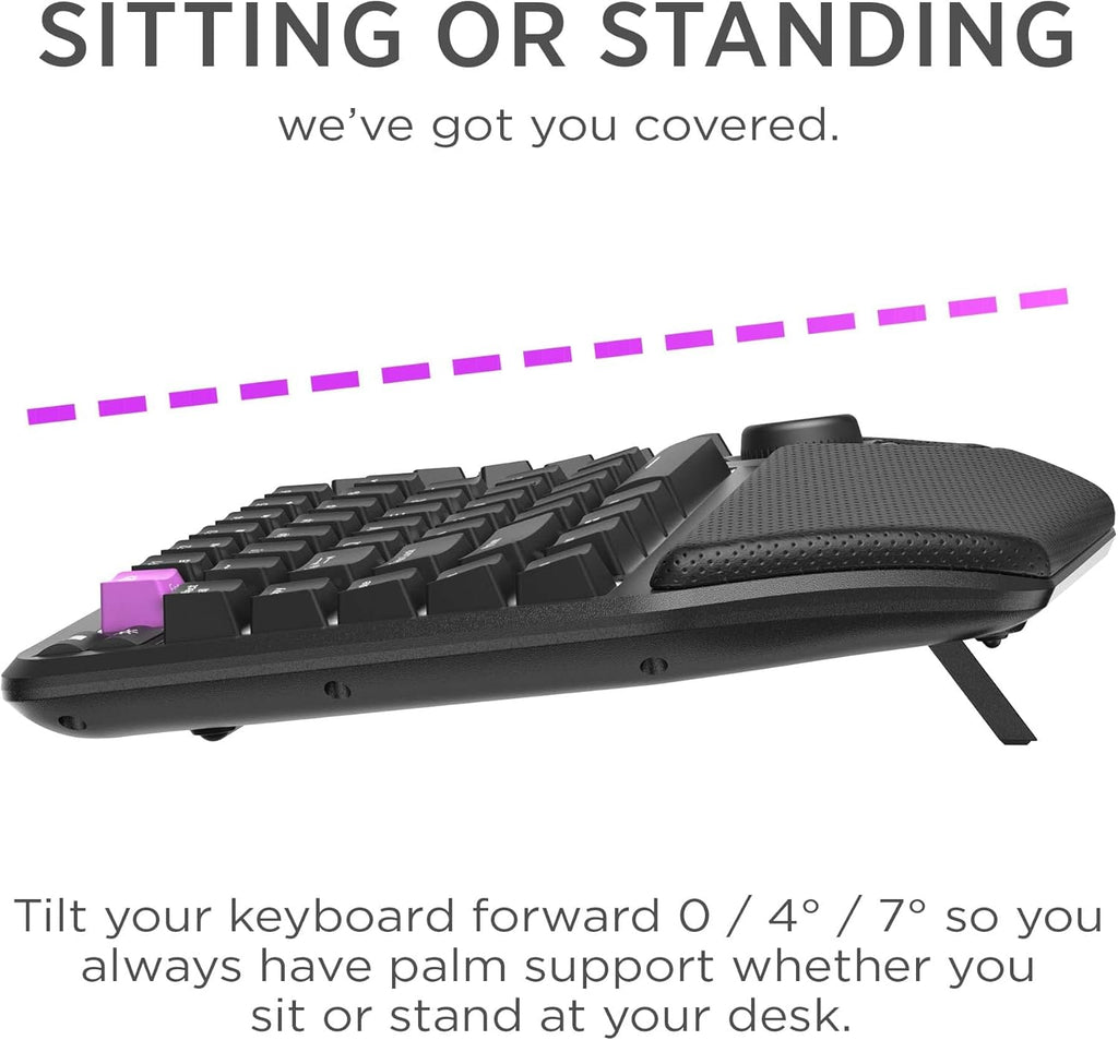 Ergonomic Tenkeyless Mechanical Keyboard U42560