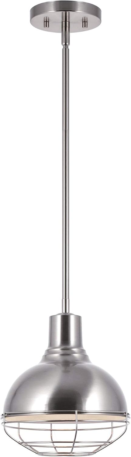 3-Light Brushed Nickel Vanity Light A361