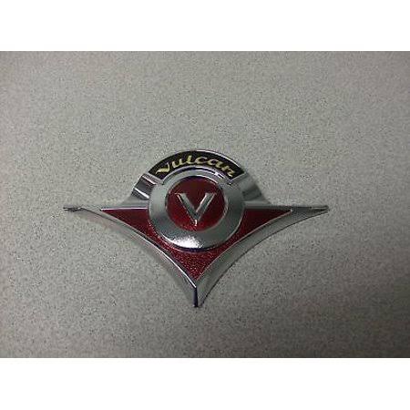 Chrome Backrest Logo Emblem for Kawasaki Vn900 Vulcan 900 Classic U9173