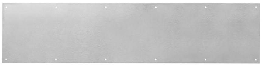 Metal Kick Plate Satin Stainless Steel 32 x 42 W277