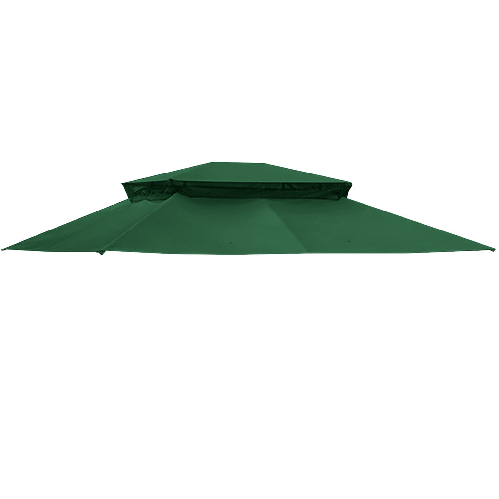 Green Replacement Canopy Top Cover for 10' x 12' Gazebo S495747