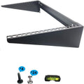 6U Folding 19 Inches Cold Rolled Steel Wall Mountable Vertical Rack Pack of 2 B158
