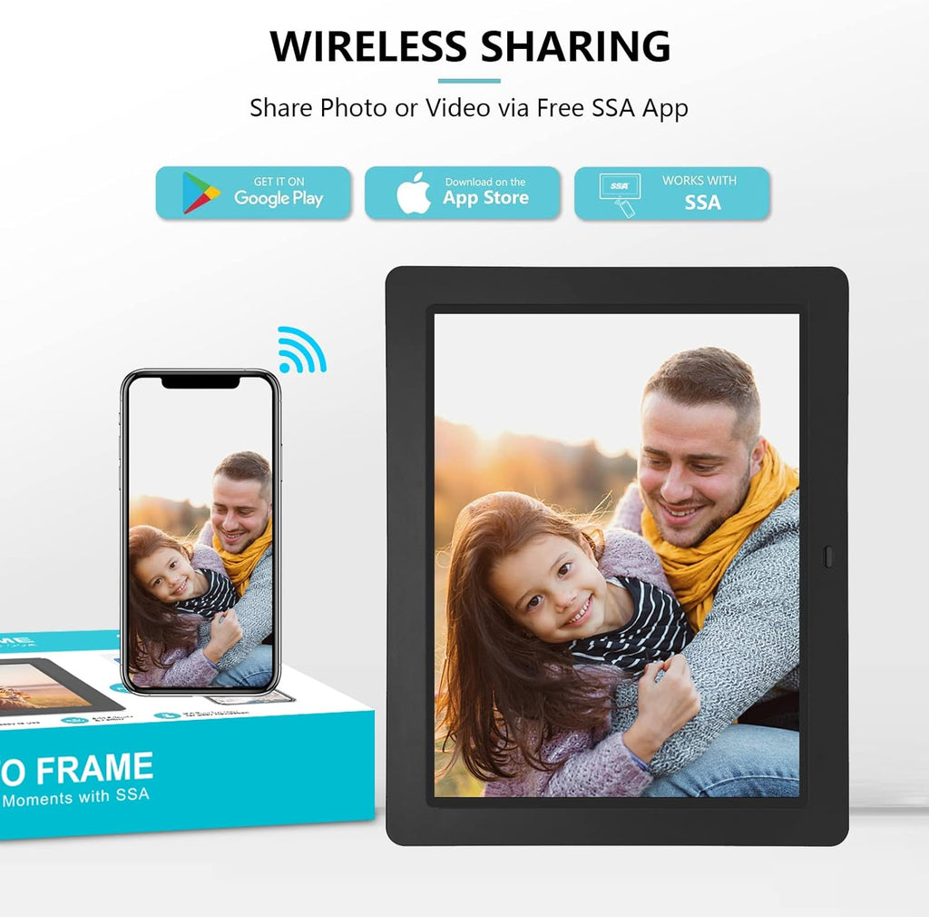 15 Inch HD IPS Touch Screen WiFi Digital Photo Frame M17129