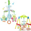 Baby Car Seat Clip On Stroller Toy With Birds And Hanging Rattle Sensory Activity Toy T33033
