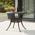 35.4 Cast Aluminum Patio Bistro Table A366848