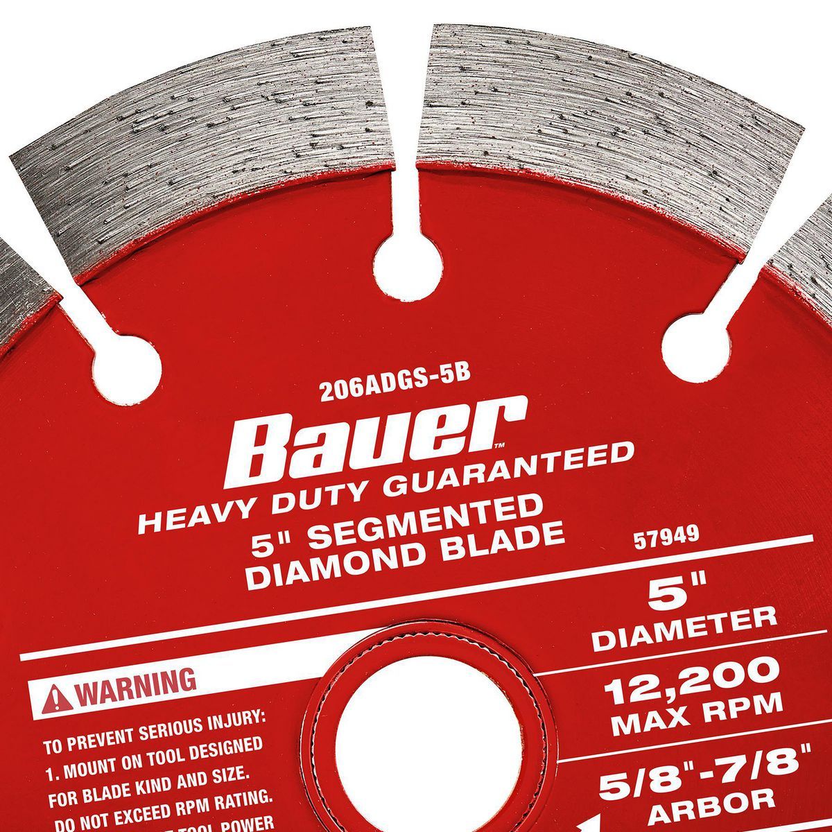 5 in. Segmented Rim Diamond Saw Blade M95329