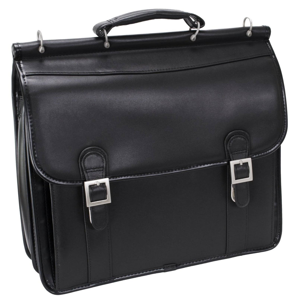 Brown Double Compartment Laptop Case M731687
