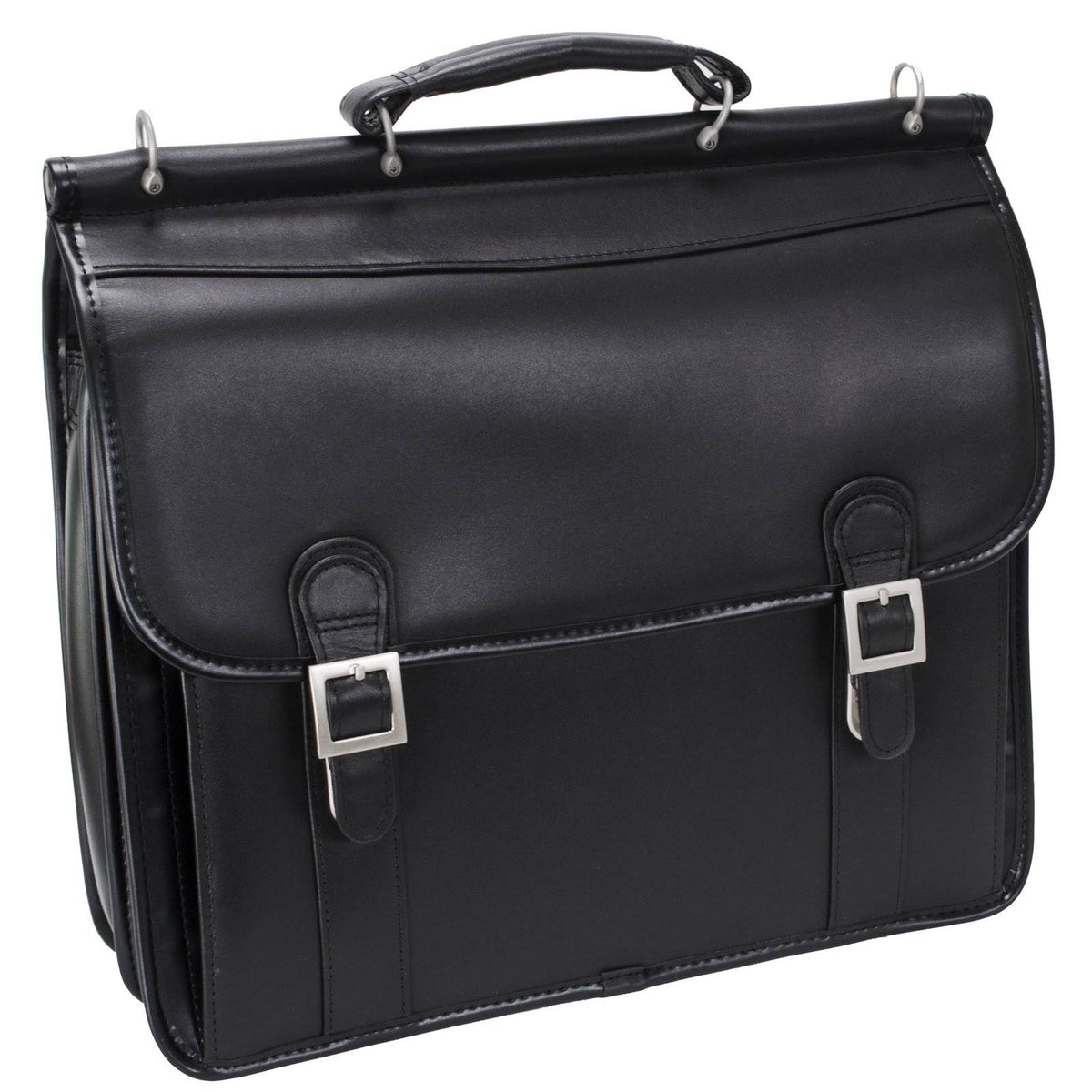 Brown Double Compartment Laptop Case M731687
