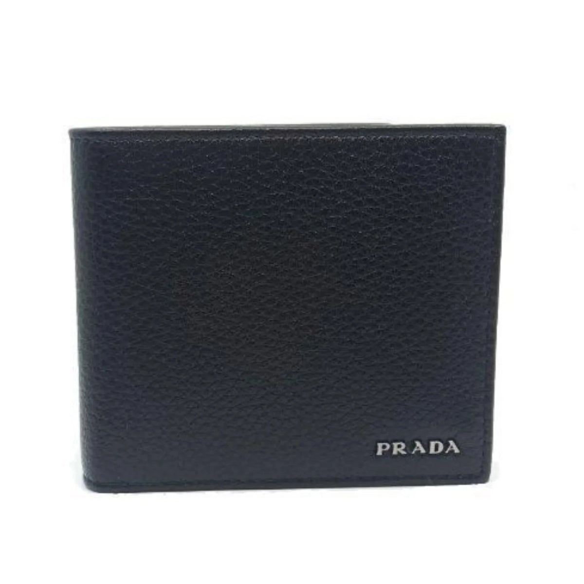 Black Grain Leather Wallet W1920
