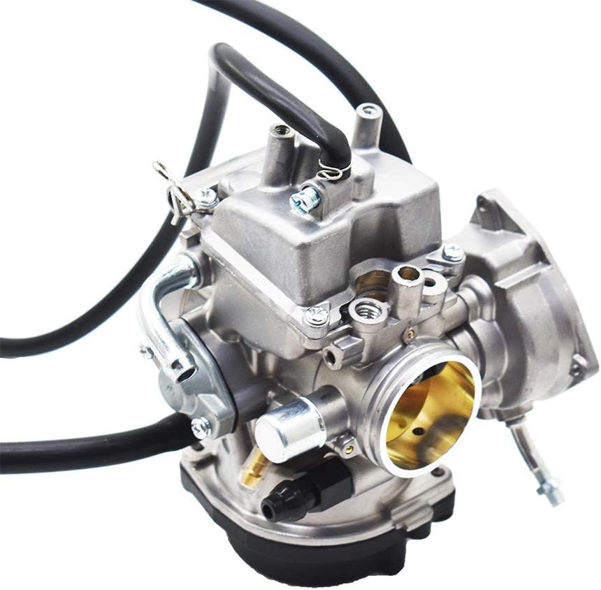 Carburetor with Fuel Valve Petcock for Suzuki LTZ400 Quad ATV 2003-2007 Pack of 2 D9482