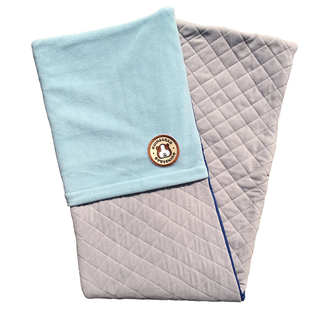 Guinea Pig Fleece Cage Liners Bedding with Burrowing Pocket Sleeve Q278