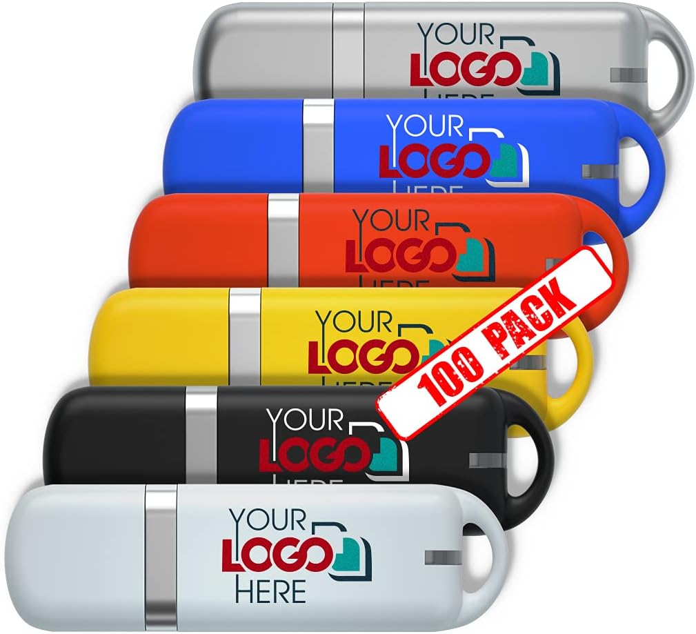 100 Pack 128MB USB Flash Drive J669128