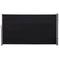 Black Retractable Patio Awning T237