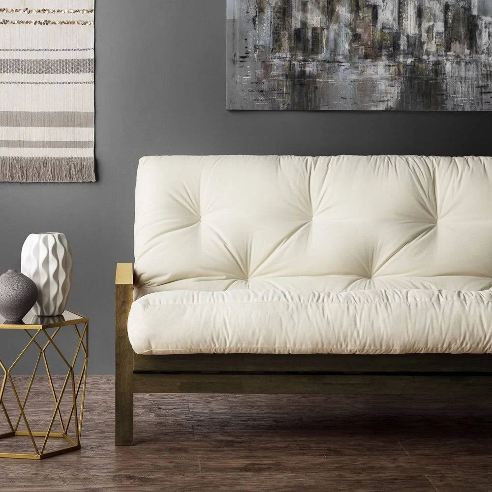 Blue Queen-size 5-Inch Futon Mattress B939