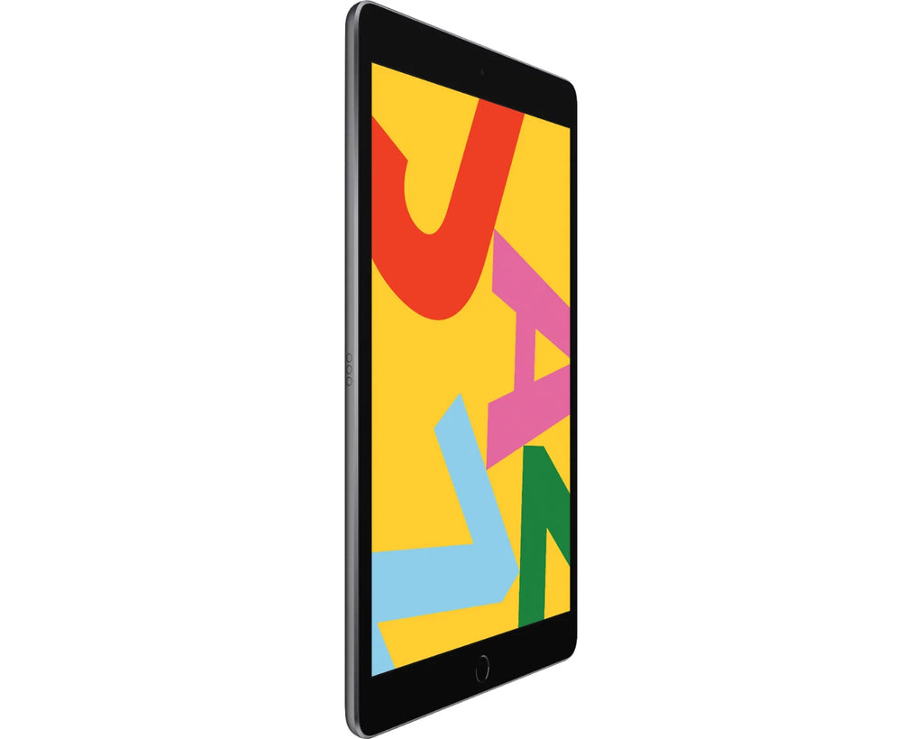 Restored Apple iPad 7th Gen 10.2-inch, 32GB, Space Gray Wi-Fi/Cellular (Refurbished) D51262