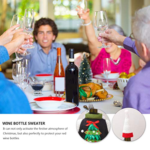 Christmas Wine Bottle Covers with Hat Y251