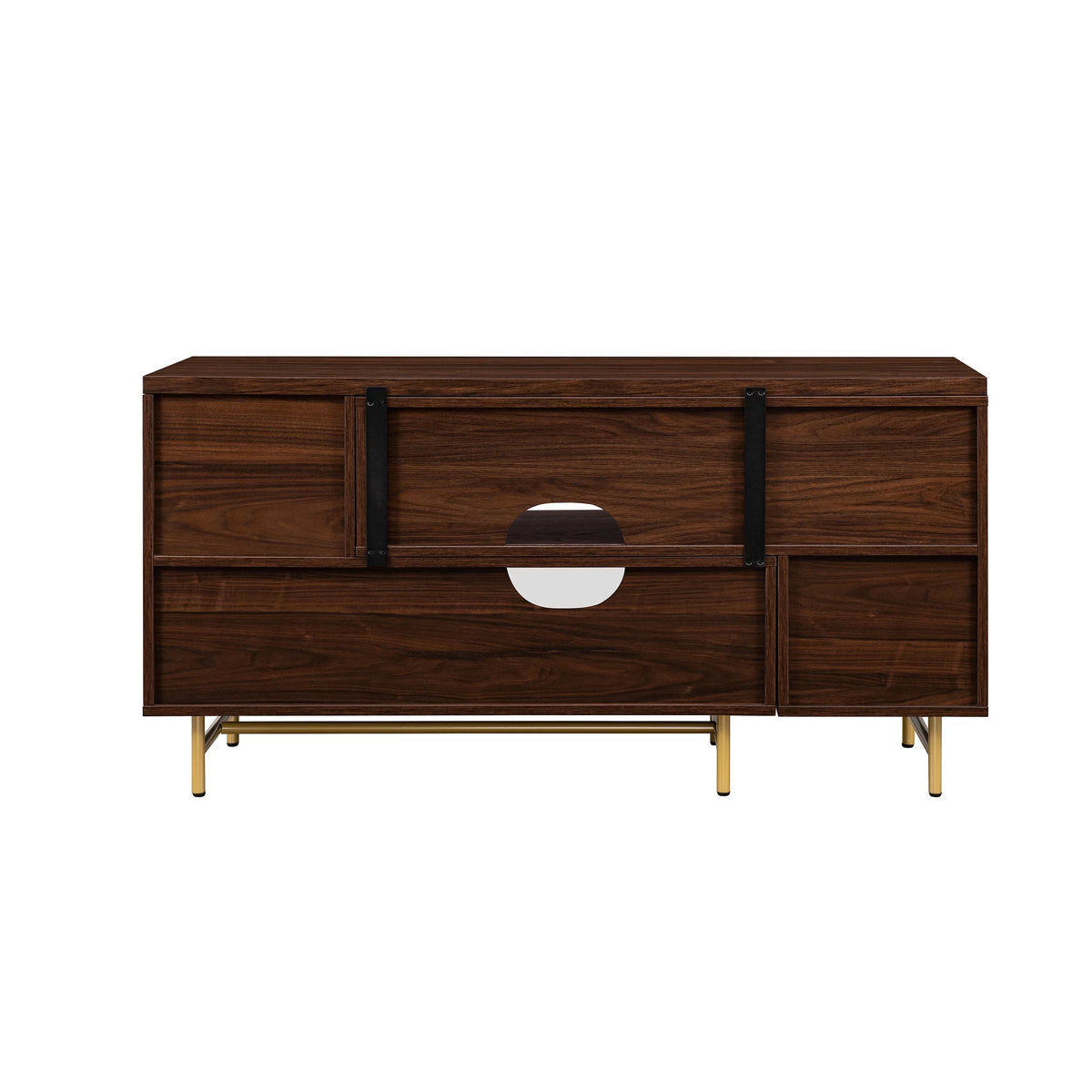 Extendable TV Stand for TVs up to 56", Dark Walnut K431585