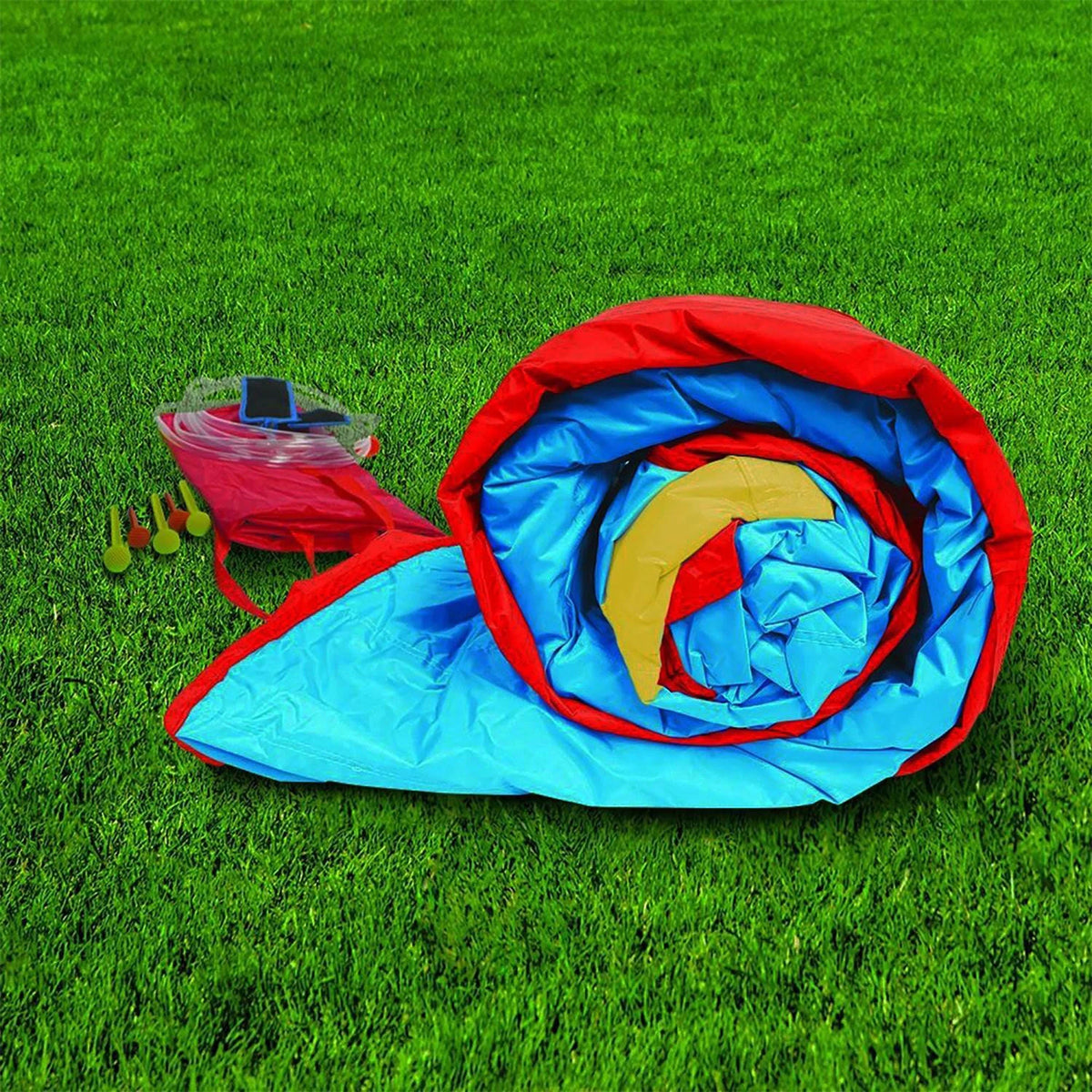 Double Drop 2 Lane Inflatable Water Slide U899213