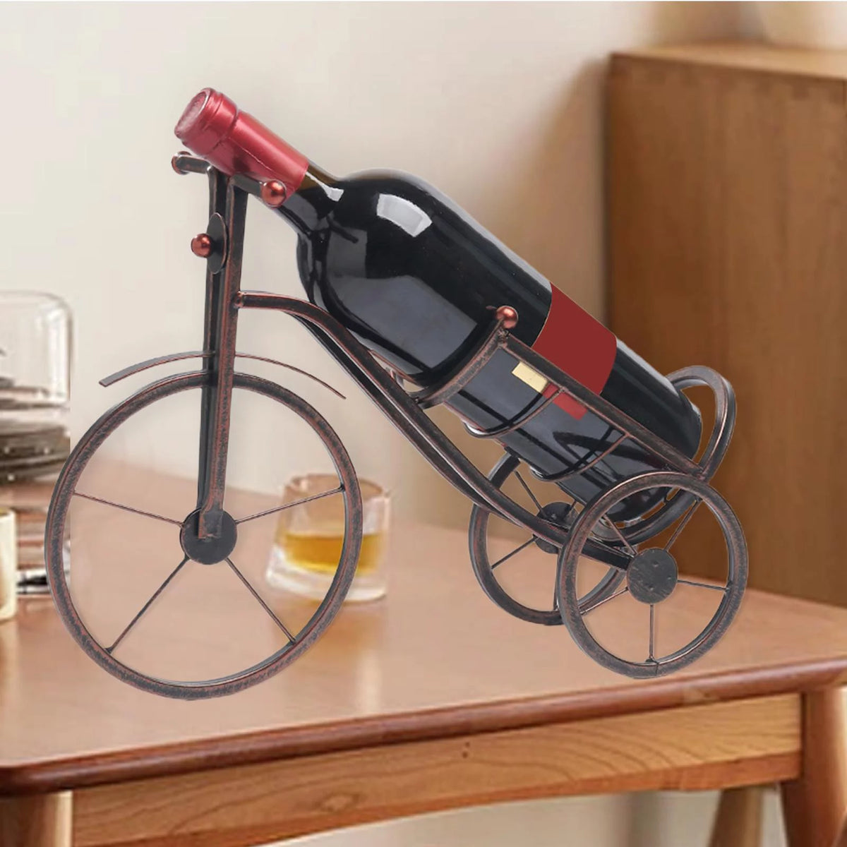 Bike Shape Single Bottle Rack F60708