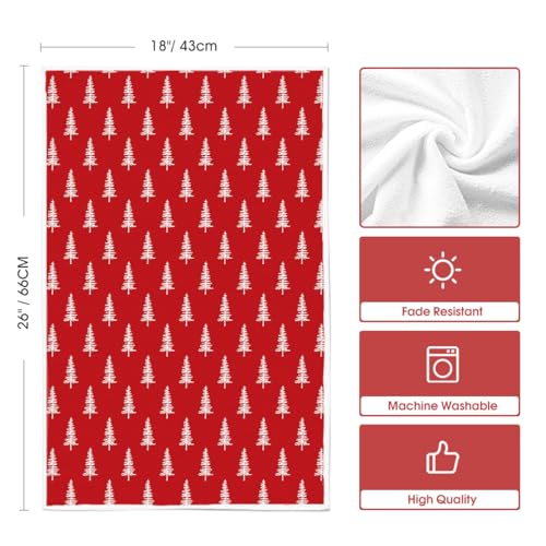 Beige Christmas Kitchen Dish Towels Set of 2 T38857
