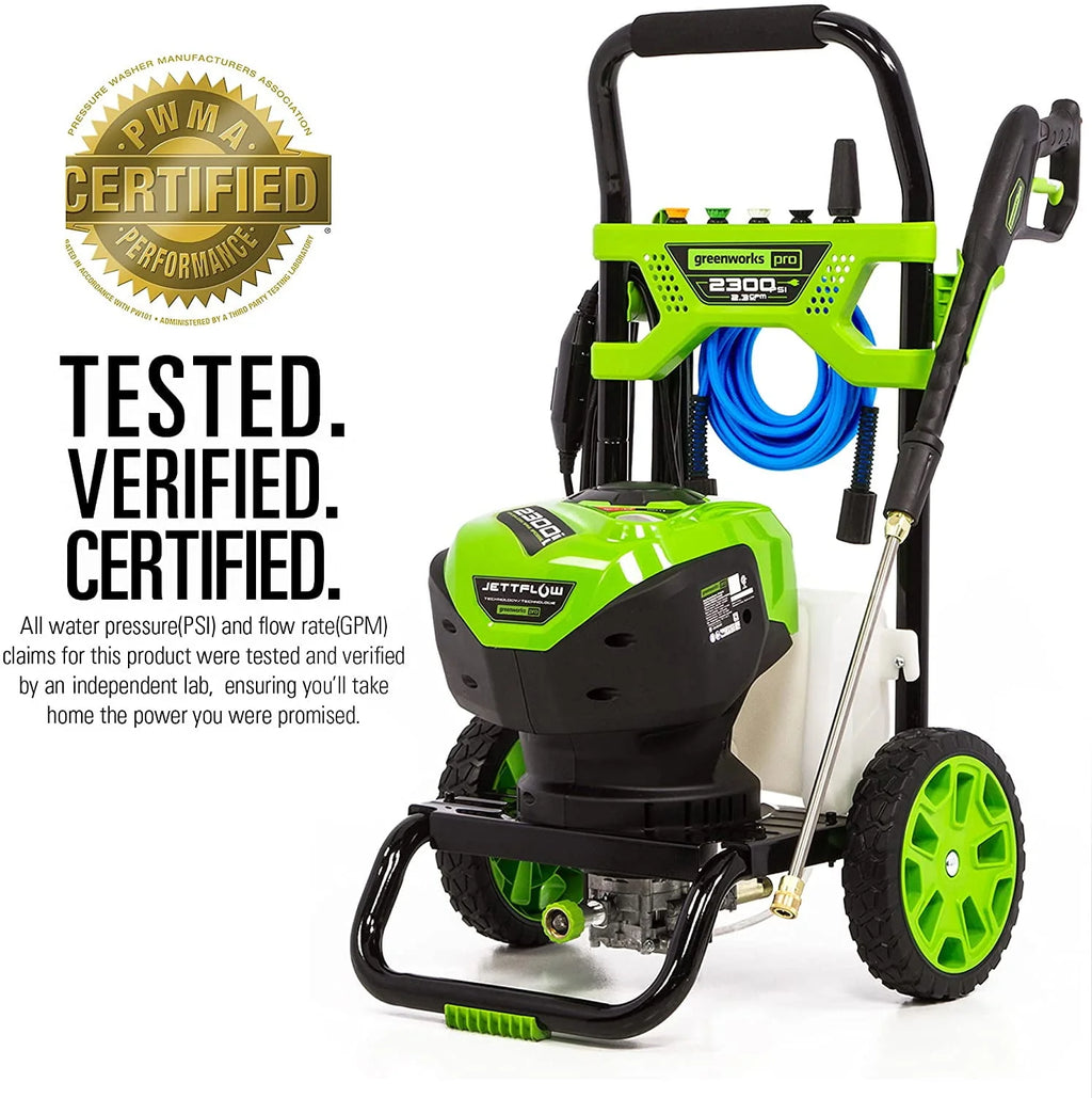 2300-PSI 14 Amp 2.3-GPM Brushless Pressure Washer B9300