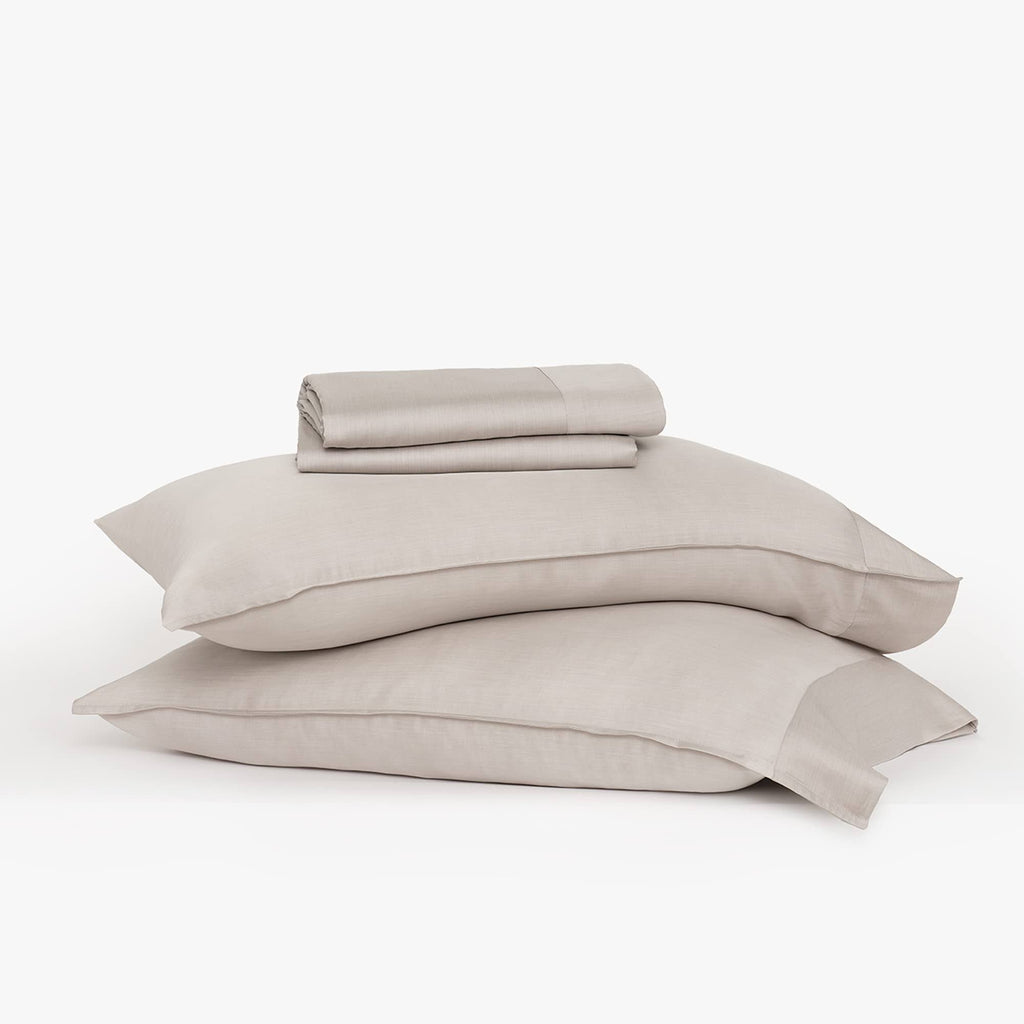 Dark Grey 4-Piece Eucalyptus Sheet Set V441