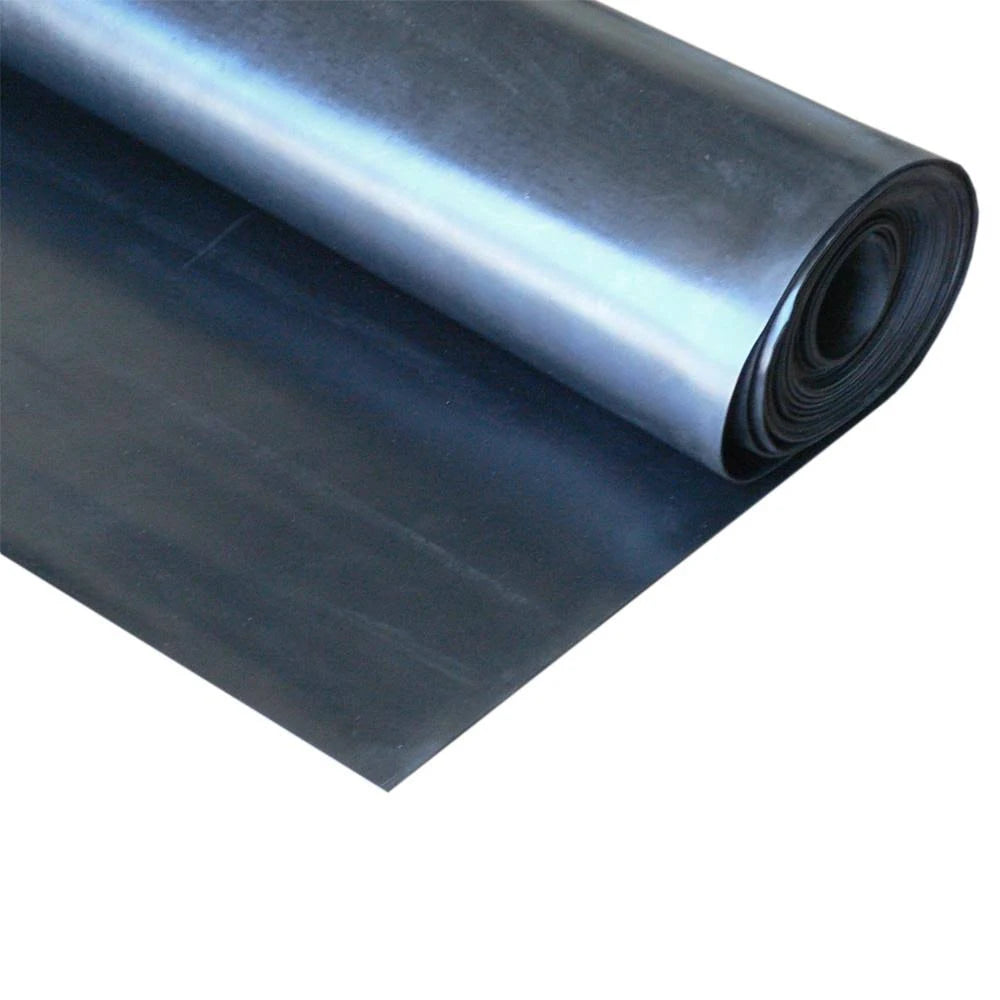 EPDM 1/4 in. x 36 in. x 240 in. 60A Rubber Sheet - Black O930184