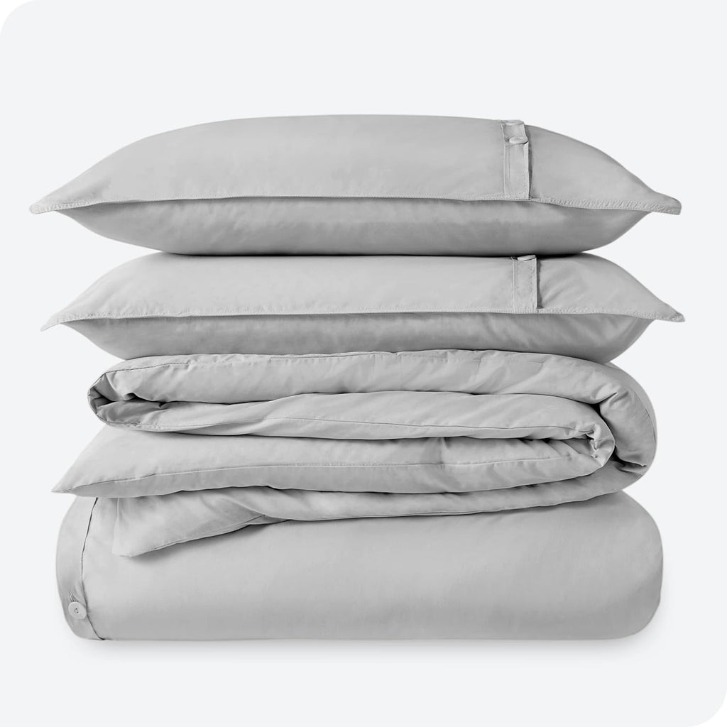 King/California King Organic Cotton Percale Duvet Cover Set G189