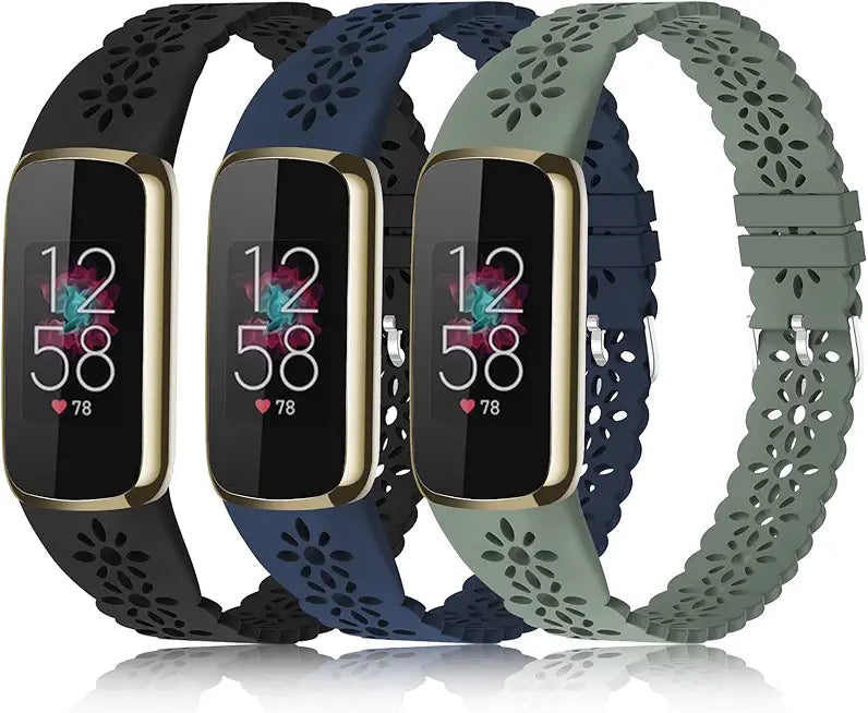 3 Pack Slim Silicone Sport Bands W3567