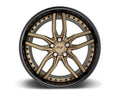 Bronze w/ Gloss Black Lip 1-Piece Cast Wheel 20x9 5x120 35mm Q255291
