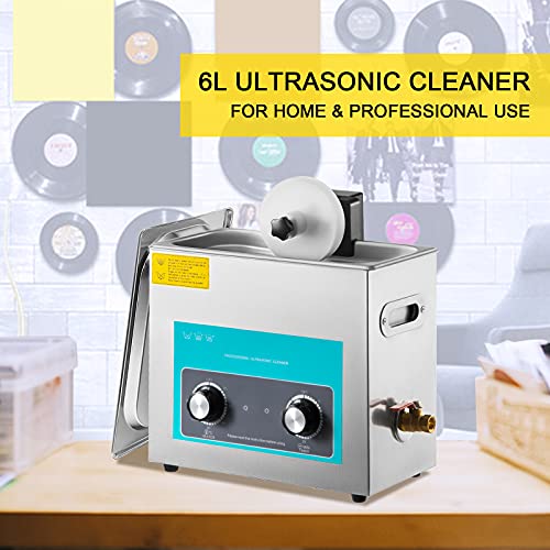 10L 300W 40kHz Sonic Cleaner with Timer & Heater F49678