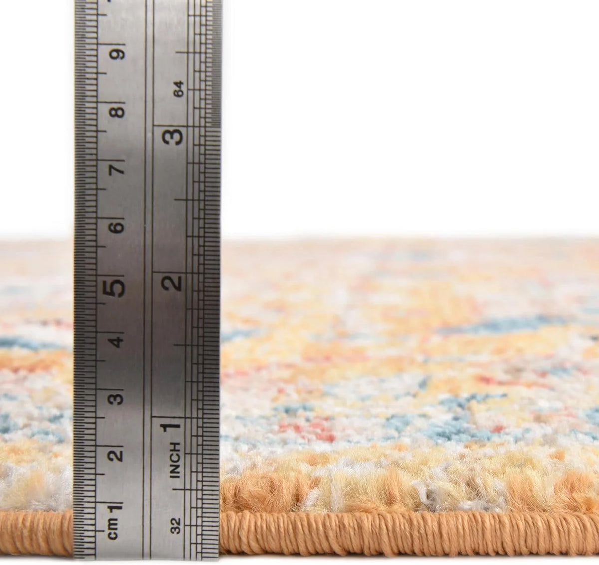 Yellow Octagon Rug F9824