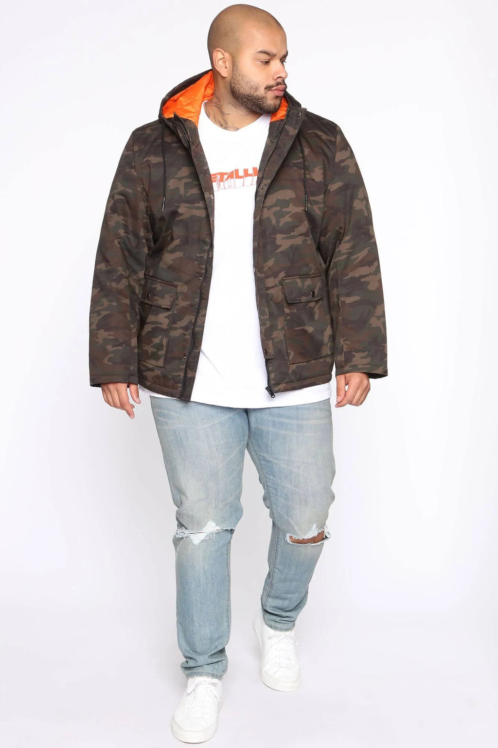 Camouflage Jacket Size Small C853