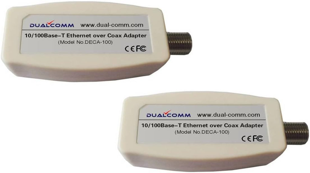 Twin Pack Ethernet Over Coax Adapters V720347