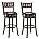 Cappuccino Swivel Stool, 29-Inch, Pack of 2 V91531