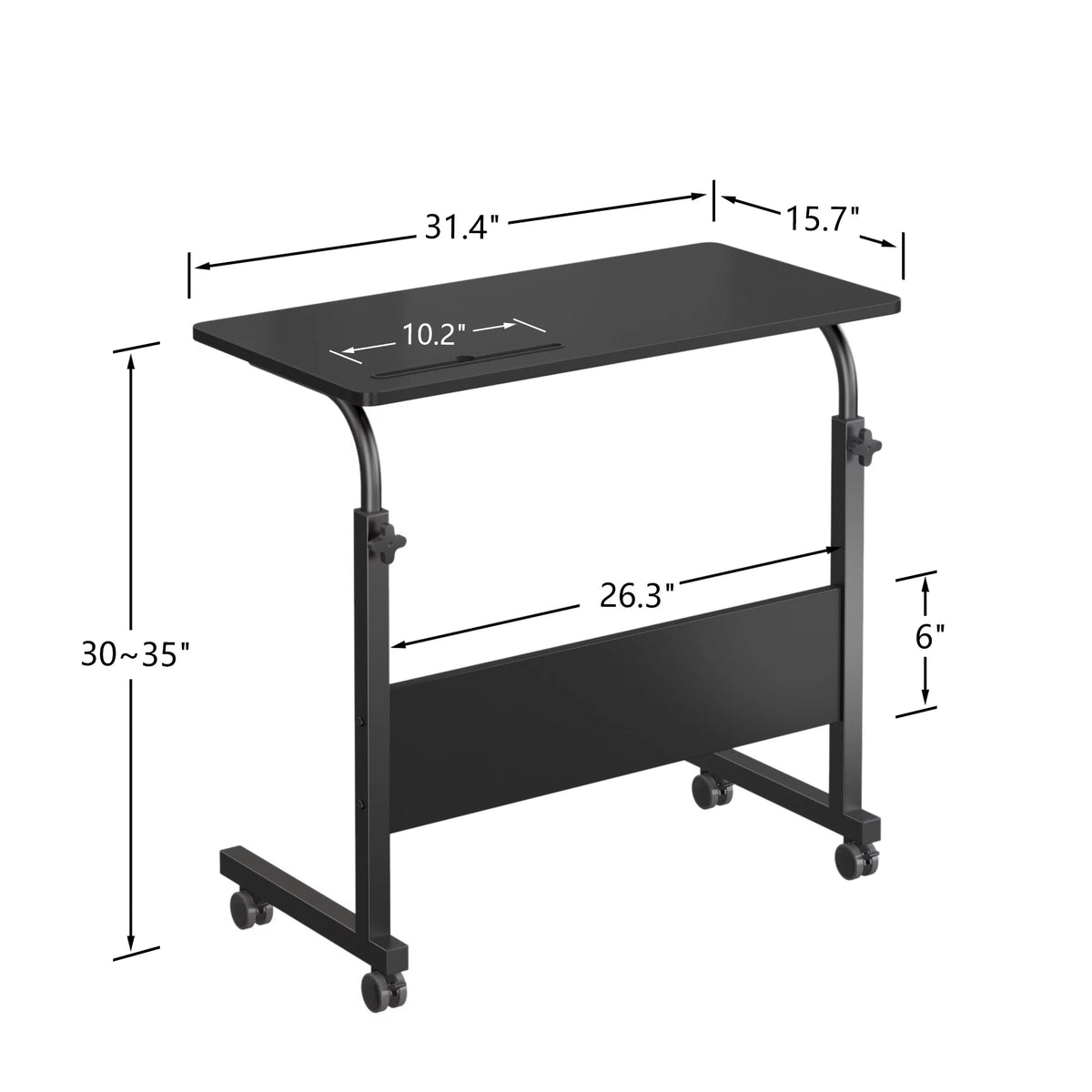 31.5" Mobile Side Table M806395