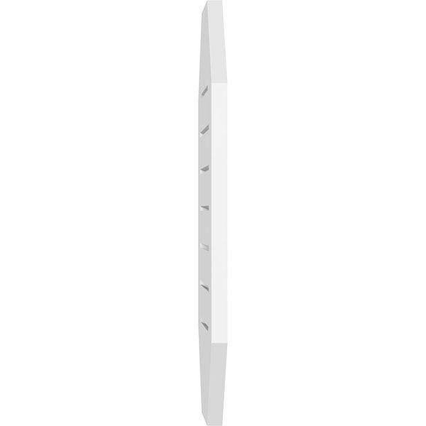 18x22W x 24x22H PVC Gable Vent C865