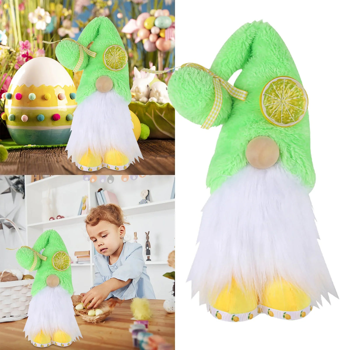 Plush Forest Elf Doll Home Decor W869