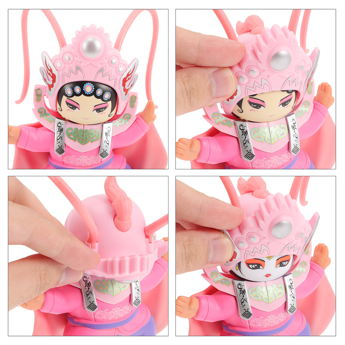 Chinese Ancient Sichuan Opera Face Changing Doll Ornament E404